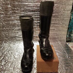 Ugg Shoes | Ugg Barolo Tall Shearling Lined Leather Brown Boots. Size 6.